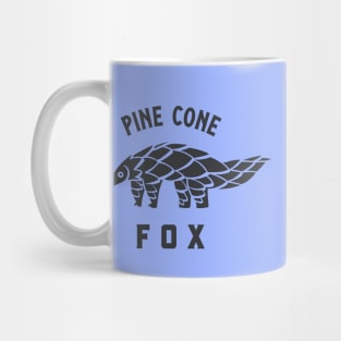 Pine cone fox Mug